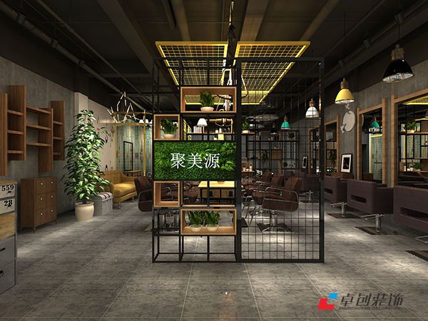 合肥100平美發(fā)店裝修設(shè)計(jì)裝修價格