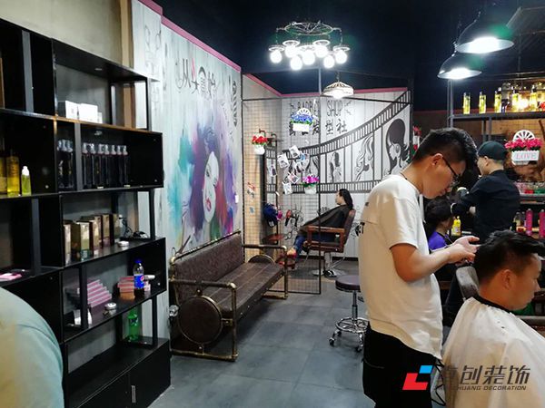 小型美發(fā)店VIP包間個性設(shè)計(jì)