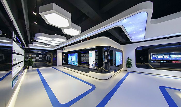 合肥科技展覽展廳裝修設計案例