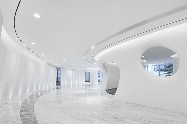化妝品公司辦公室裝修效果圖設計的細節