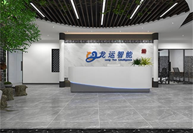 合肥蜀山區1000平科技公司辦公室裝修設計案例