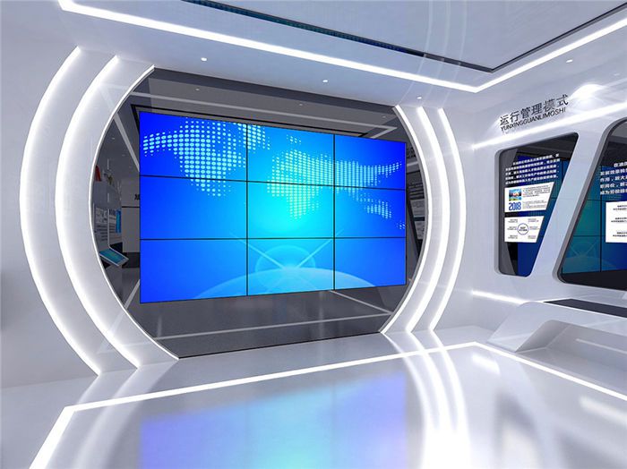 企業展廳圖片,展廳裝修設計效果圖,展廳設計布置圖片