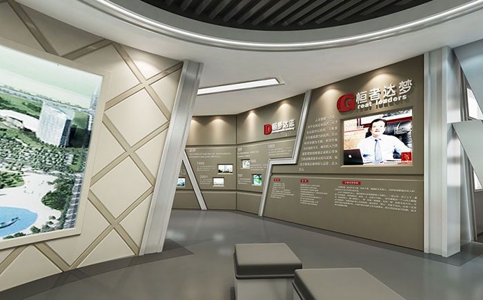 企業展廳設計方案 - 企業展廳設計方案圖紙