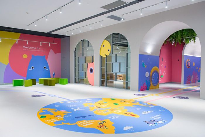 合肥幼兒園裝修效果圖_幼兒園設計公司