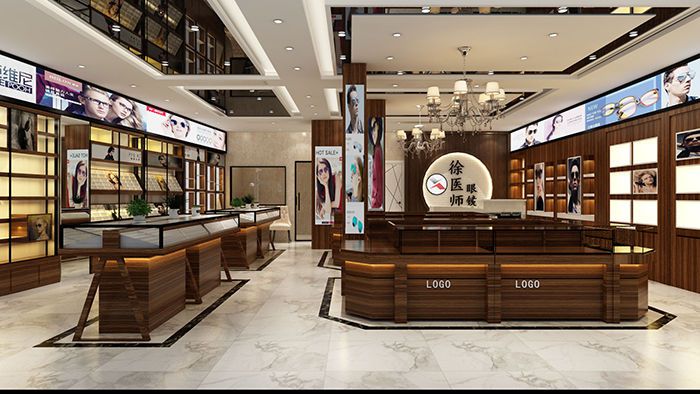 時尚眼鏡店有哪些裝修風格?眼鏡店裝修效果圖大全