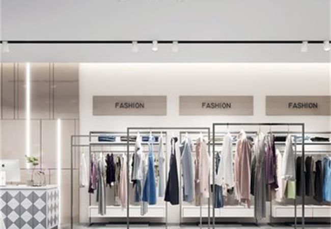 服裝店新穎獨特裝修風格 讓服裝充滿了生命力