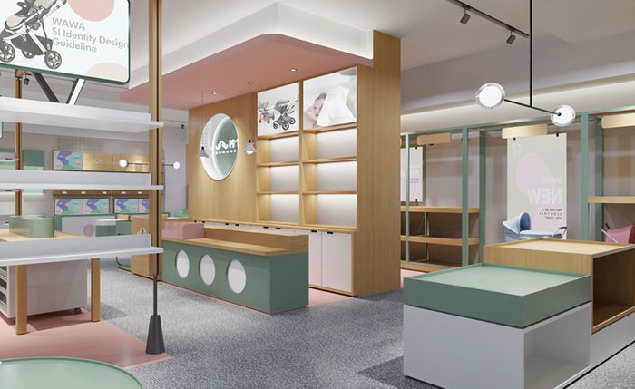 合肥母嬰店裝修設計哪家好?