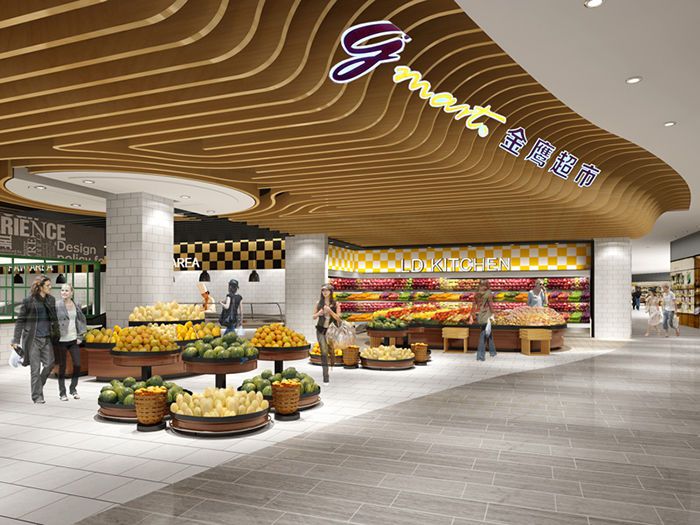現代超市裝修風格比較流行有哪些
