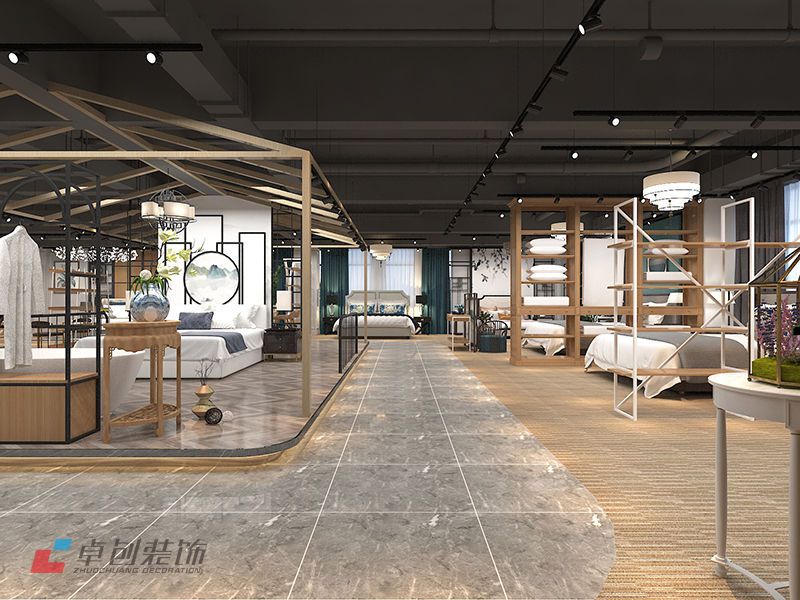 專業酒店用品展廳裝修設計