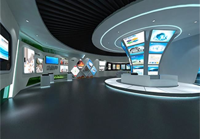 合肥展廳裝修設計如何搭配空間色彩