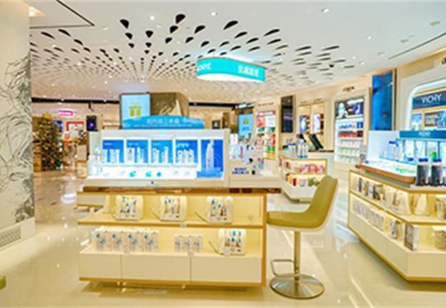 合肥化妝品店裝修如何用設計提高店面檔次