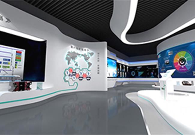 出彩的合肥企業展廳裝修設計是公司增值的方法