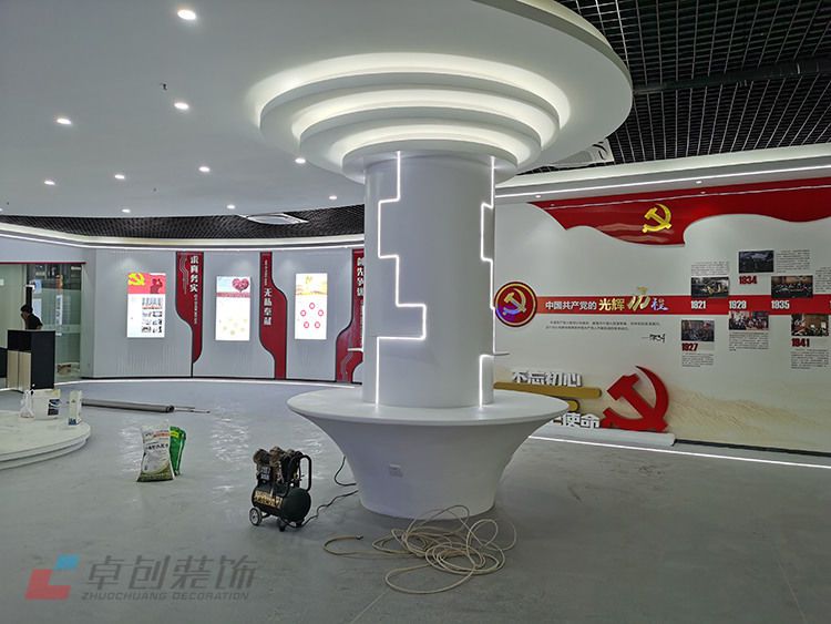 企業展廳裝修效果圖