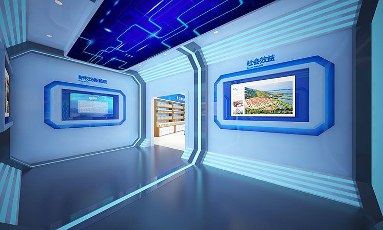 科技企業展廳裝修設計