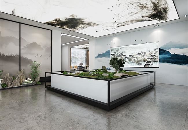 合肥展廳裝修設計，合理設計施工是保證質量的前提