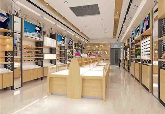 設計好的合肥眼鏡店裝修凸顯彰顯品質