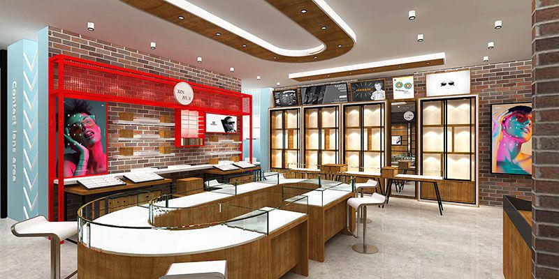合肥眼鏡店裝修設計