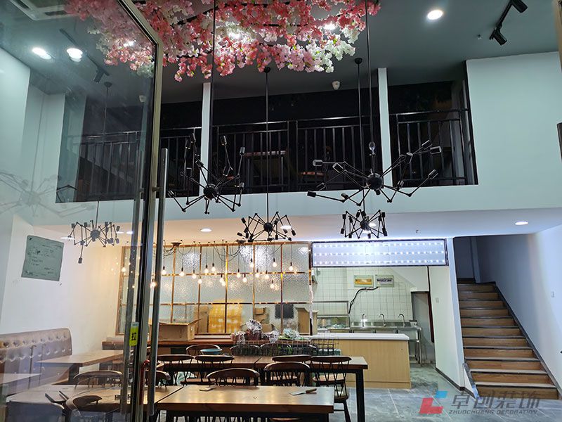 羽姐麻辣燙店面裝修設計