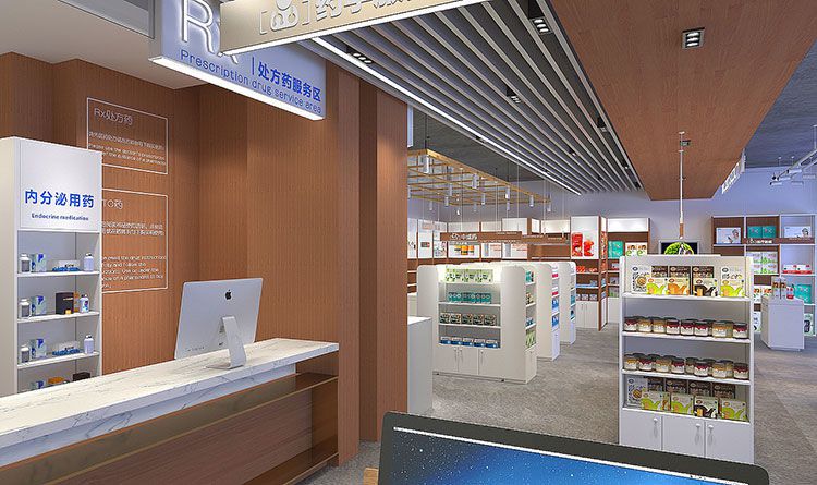 合肥藥店裝修設計