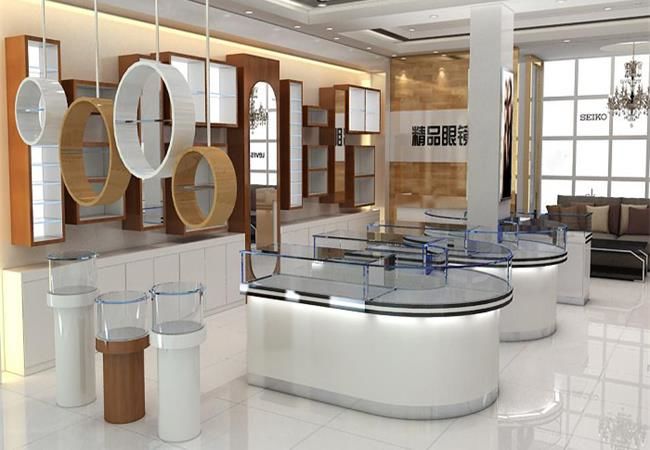 合肥眼鏡店裝修|現(xiàn)代感眼鏡 客觀開放的設(shè)計