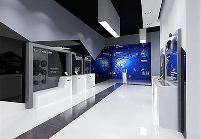 合肥企業展廳裝修構成