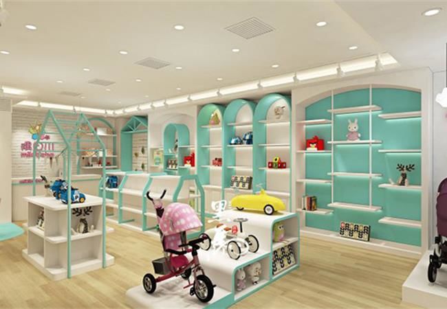 一個簡單大方的合肥母嬰店裝修_關鍵因素提高回頭率