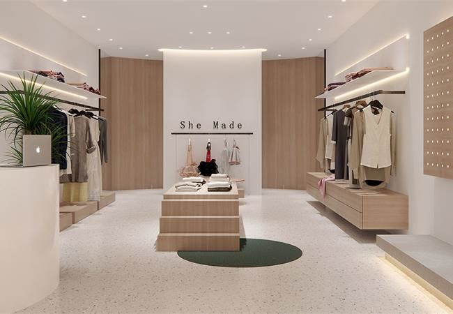 人性化現代合肥服裝店裝修效果給人感覺，就是一種享受