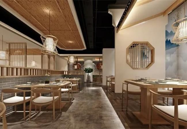 專業團隊，一對一服務現代化合肥餐飲店空間裝修