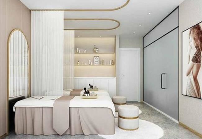 合肥美容店空間裝修布局，“格”出新天地，美好空間