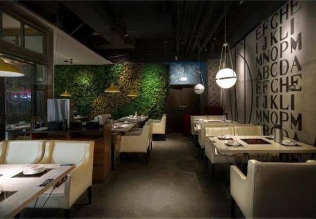 這樣設計合肥餐飲店店門裝修，更加簡單