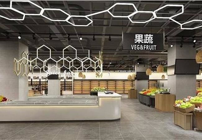 —定要做實用、時尚的合肥超市裝修