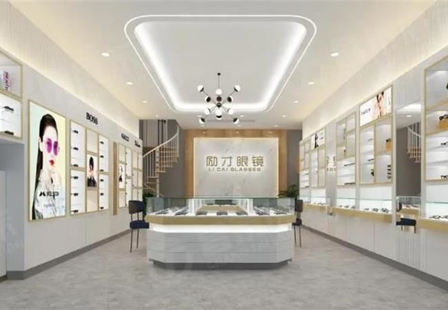 輕奢風的合肥眼鏡店裝修，藝術感十足