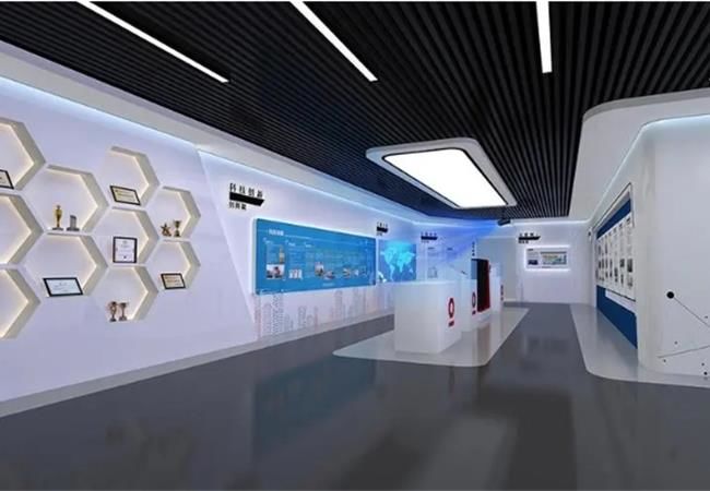 極簡主義的合肥企業展廳裝修，極致美極了