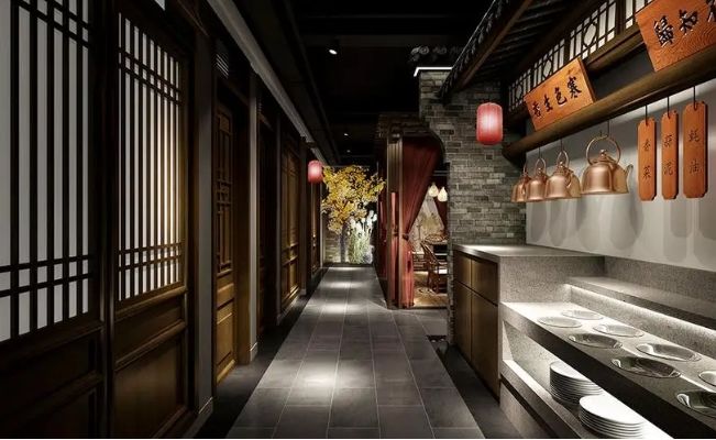 合肥火鍋店內部裝修