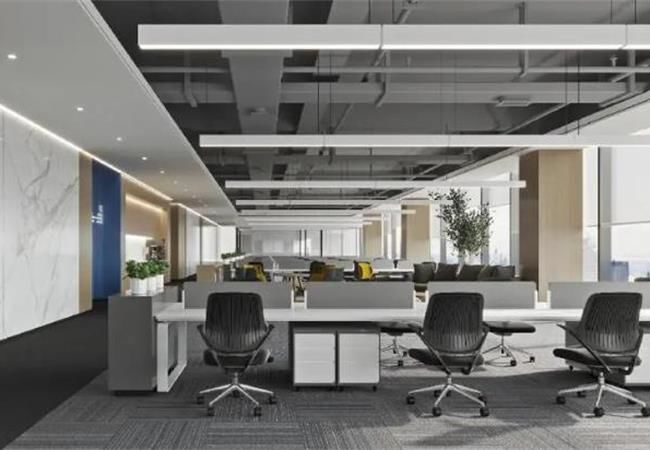 創造舒適和具有生產力的，合肥辦公室空間照明