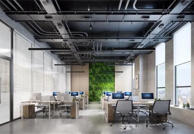 如何打造一個極簡的|合肥工業辦公室裝修風