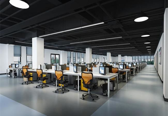 塑造六大流行的，合肥辦公空間裝修風，展示工業(yè)美學和企業(yè)形象