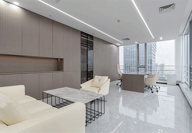 合肥辦公室裝修地面瓷磚鋪貼常用的規格及鋪法